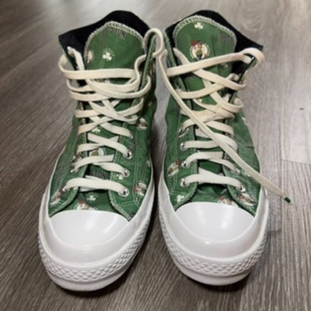 Chuck Taylor All Star 70s Hi 'Boston Celtics', size 8.5 men's(EUR 42); size 11 w